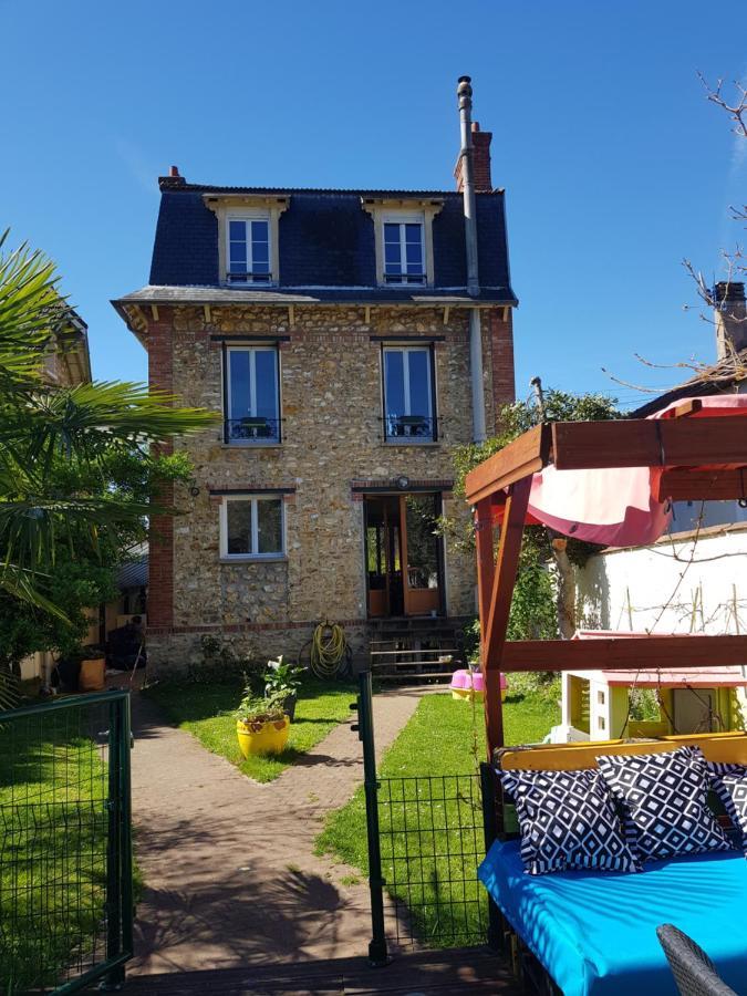 2 Chambres D 'Hotes Chez Un Particulier Avec Piscine Saint-Leu-la-Foret Exteriör bild